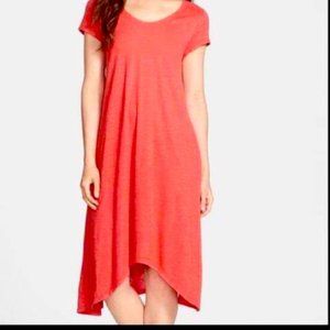 Eileen Fisher T-Shirt Dress, Sunset, L